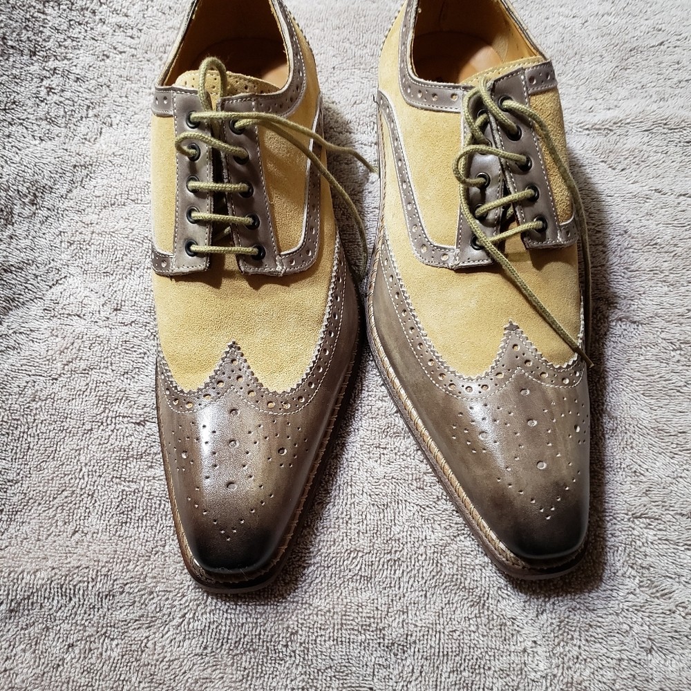Men's Michelle Oliver leather/suede shoes size 9.5.